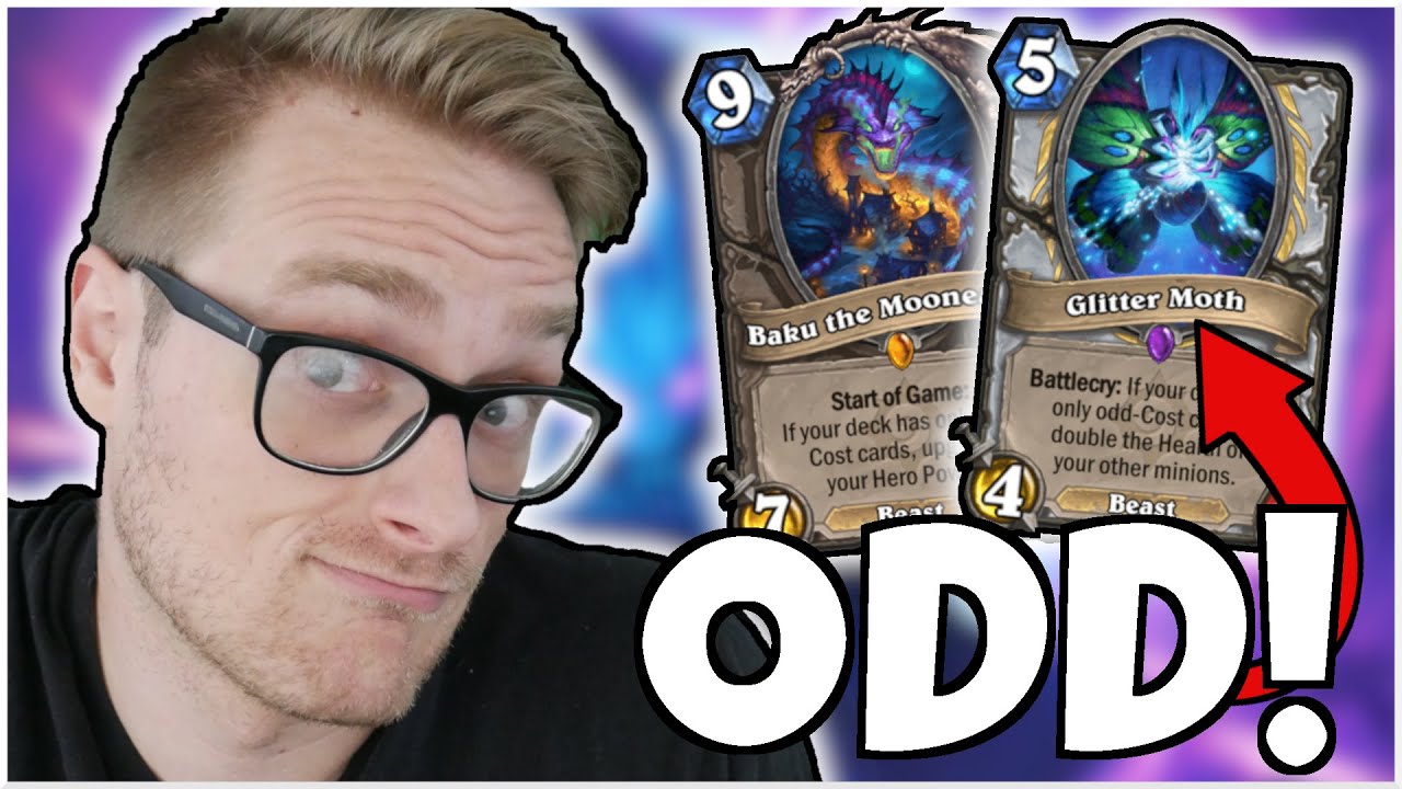 GLITTER MOTH FINALLY Useful? That's so ODD! (Quest Priest) | Ashes of Outland | Wild Hearthstone