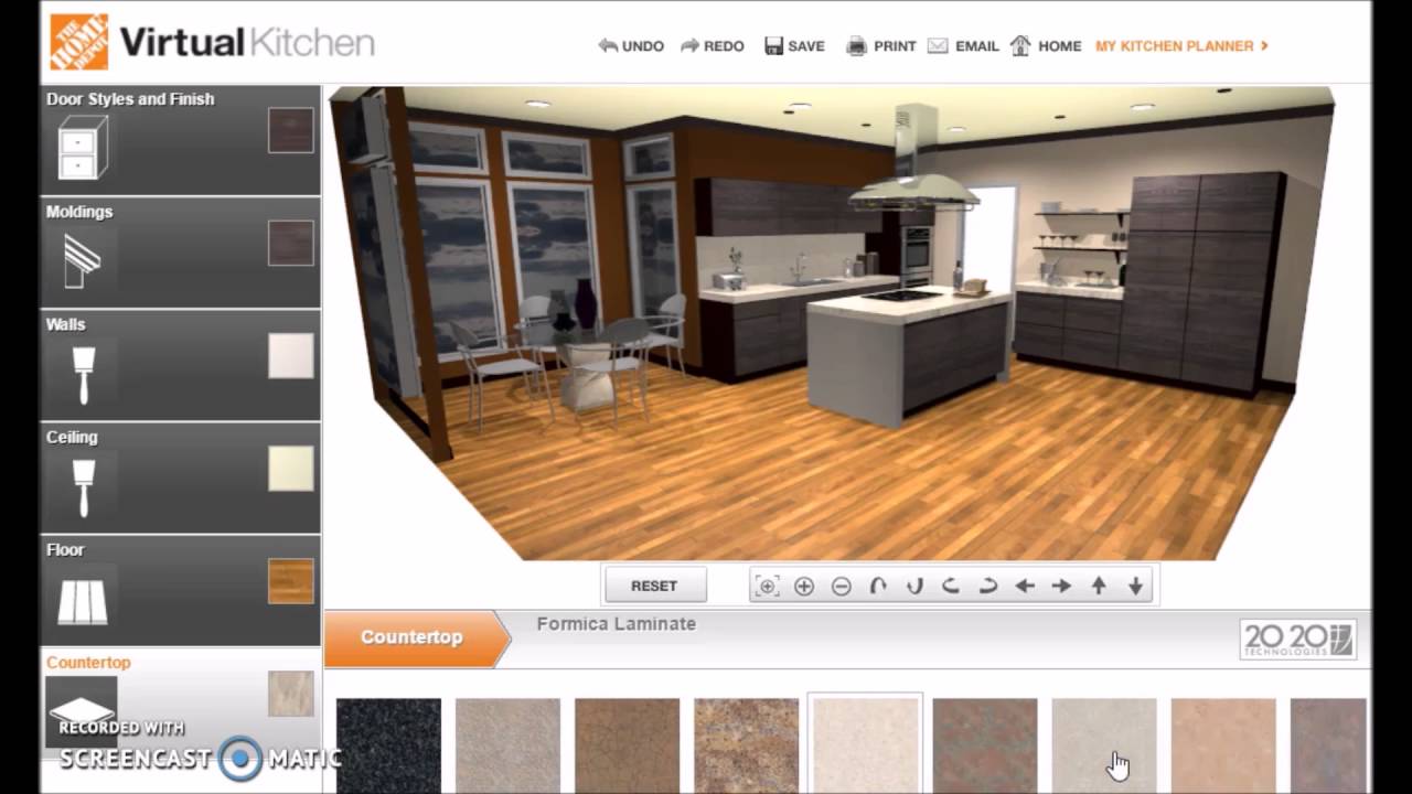 HomeDepot Virtual Kitchen