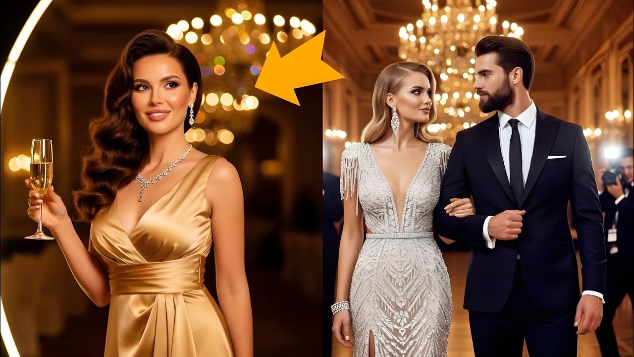 Он стыдился жены и пришёл на бал с любовницей… но её появление потрясло всех!