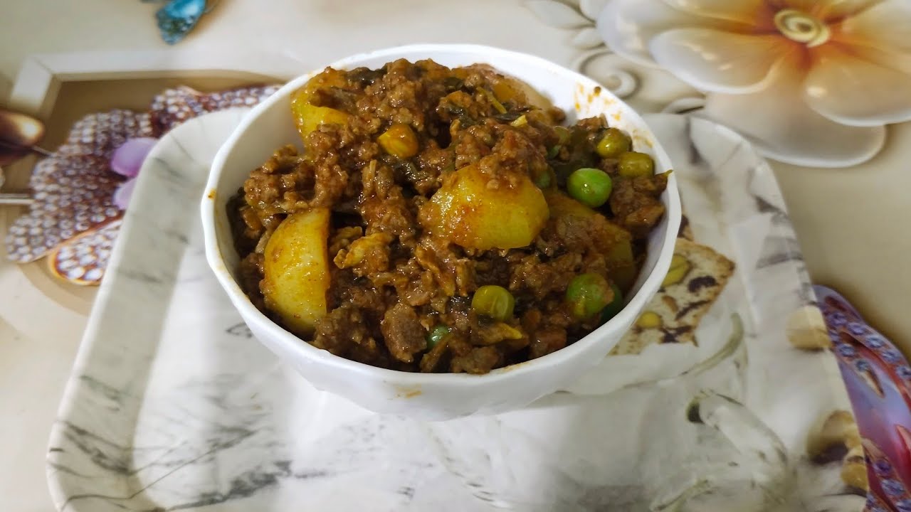 Hyderabadi authentic kheema recipe || famous dish 