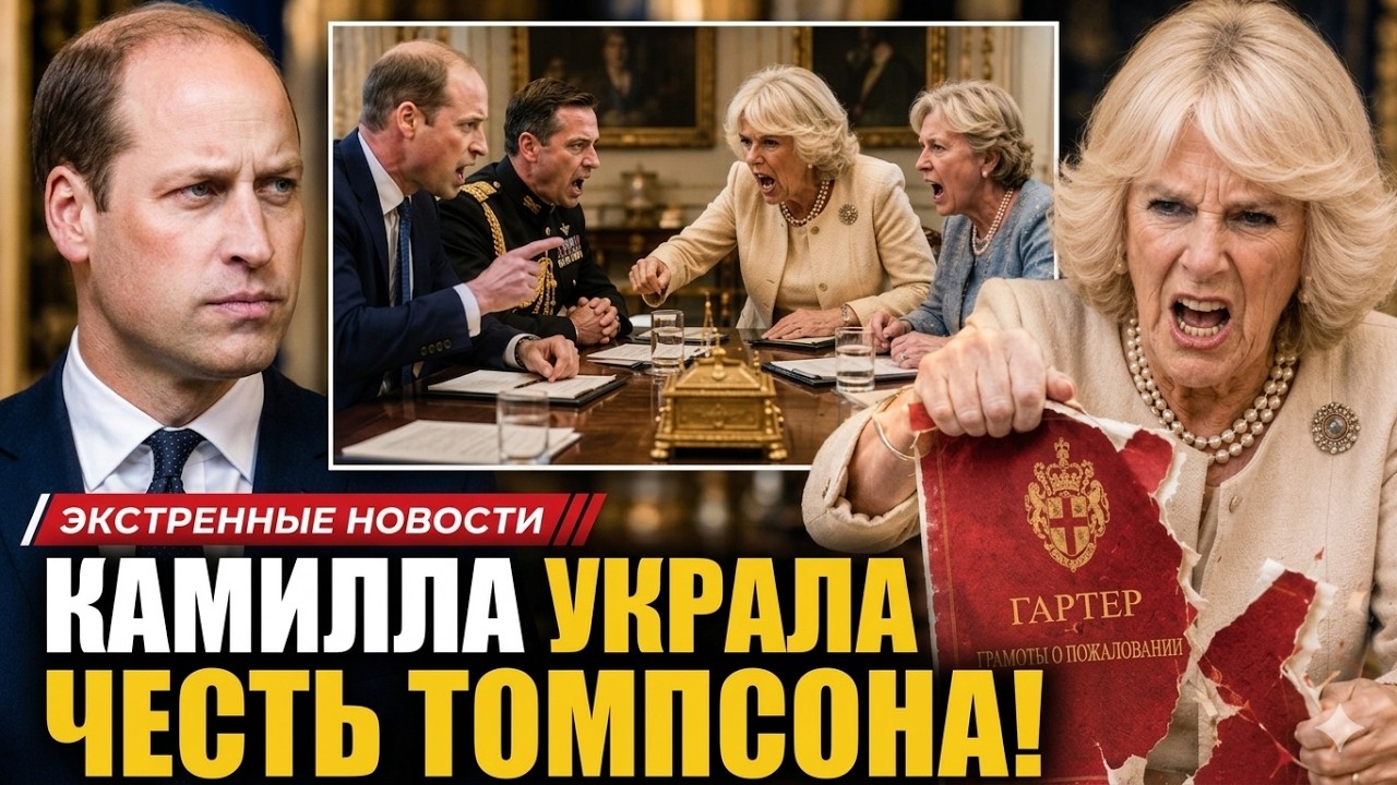 Камилла против Уильяма: тайная война за Орден Подвязки &mdash; что скрывает Виндзор