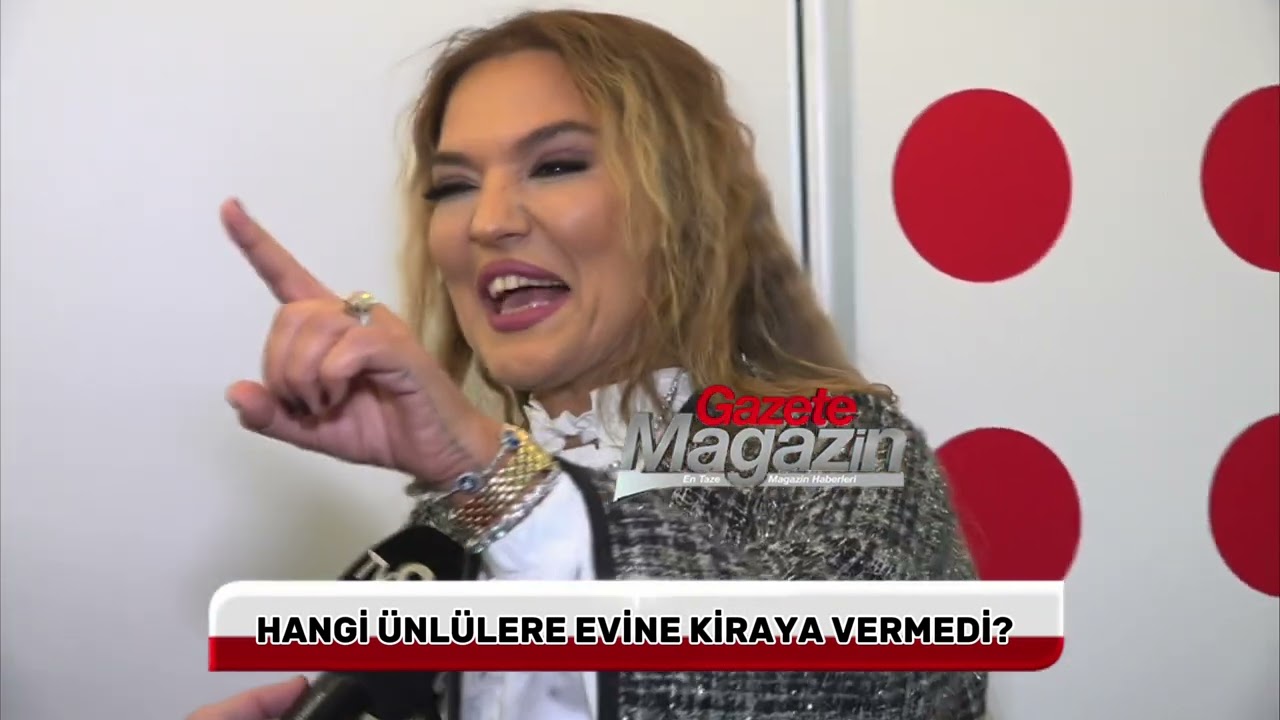 Demet Akalın'dan Şok Açıklama! Hangi Ünlüye Evini Kiralamadı!