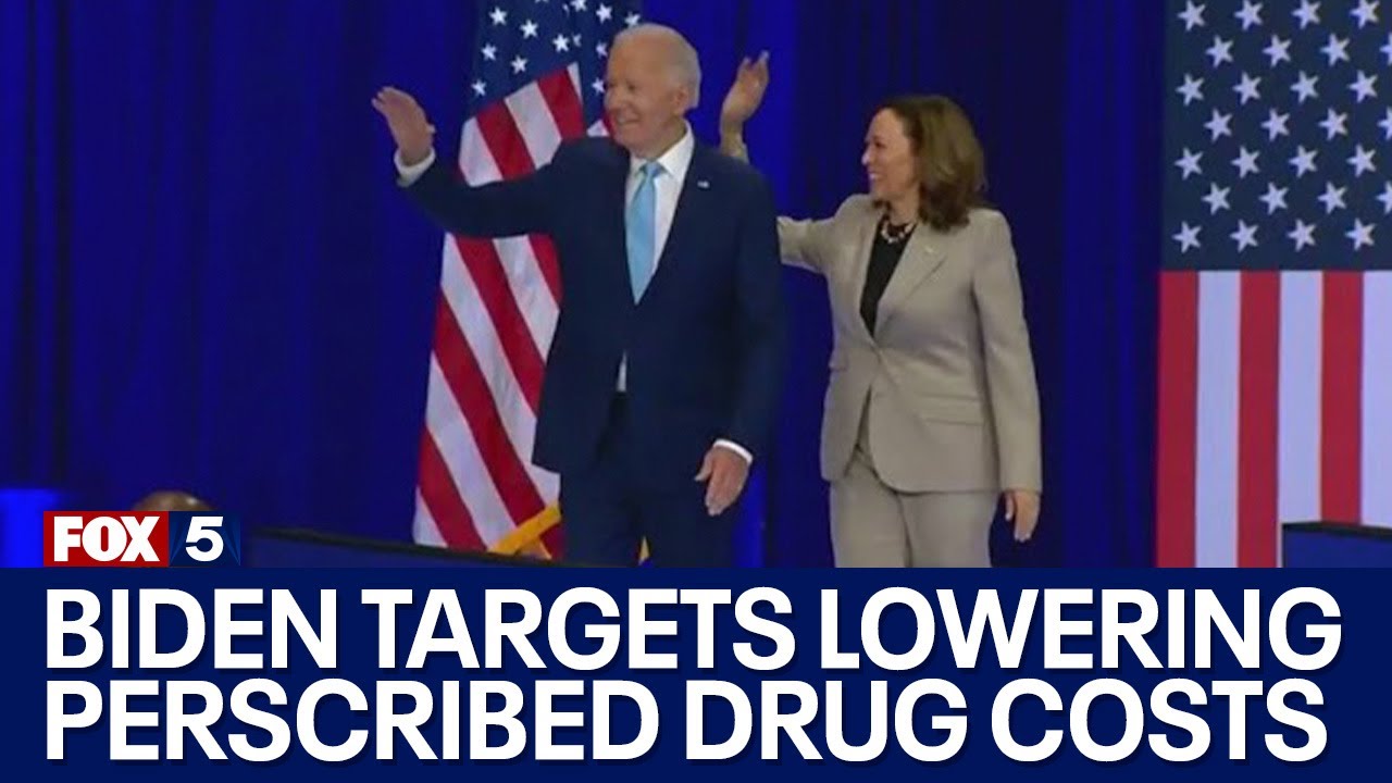 Biden targets lowering prescription drug costs for taxpayers, seniors