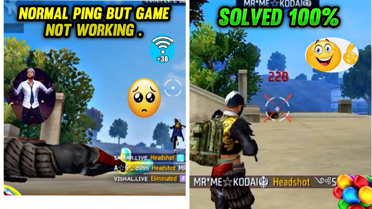 என்னடா பண்றது 😡.. Freefire Normal Ping but Game not working.. solved 💯..😍