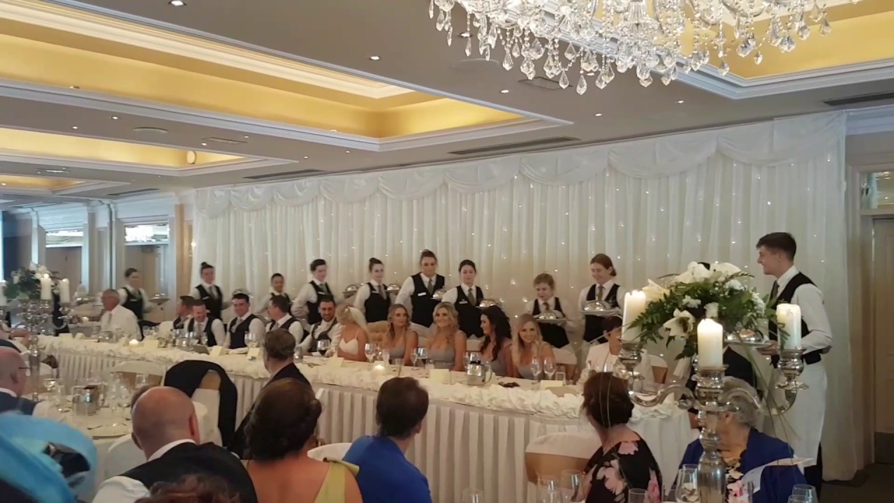 Cloche service newpark hotel kilkenny wedding