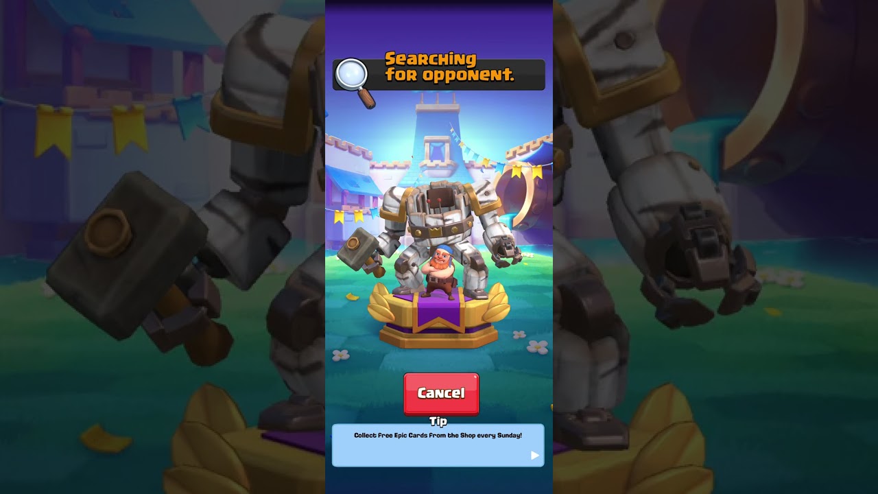 Random Clash Royale gameplay 
