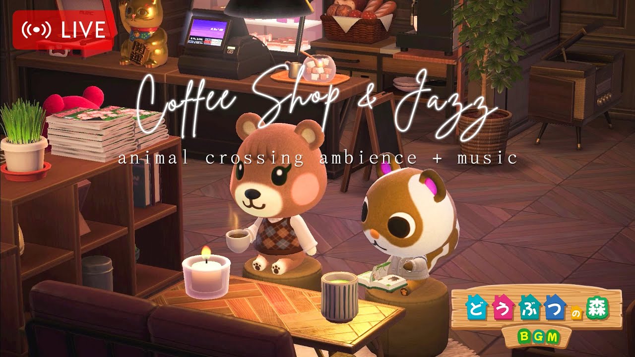 【Cozy Christmas Café】暖炉の炎とクリスマスの灯りと共に楽しむジャズ / BGM＋アンビエンス音 [パチパチと燃える炎、キラキラ光る灯り]