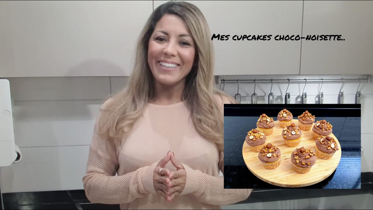 Mes cupcakes choco-noisette 100% naturels