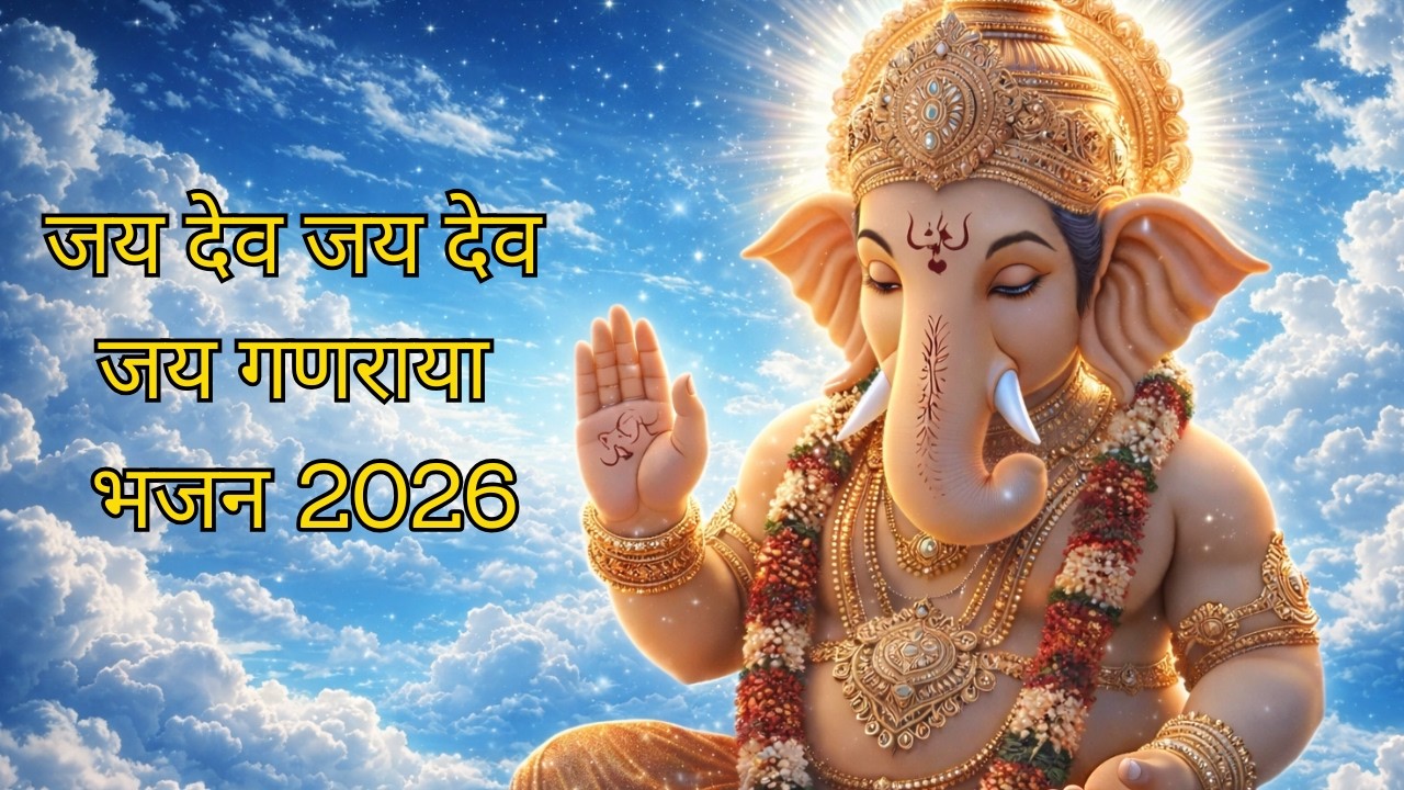 जय देव जय देव जय गणराया भजन आरती | Ganpati Bhajan Marathi | Ganesh Bhajan Marathi | Surganga