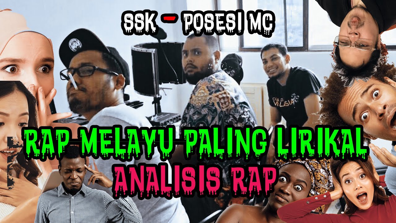 RAP MELAYU PALING LIRIKAL? ~ #hqareact ~ ssk - posesi mc