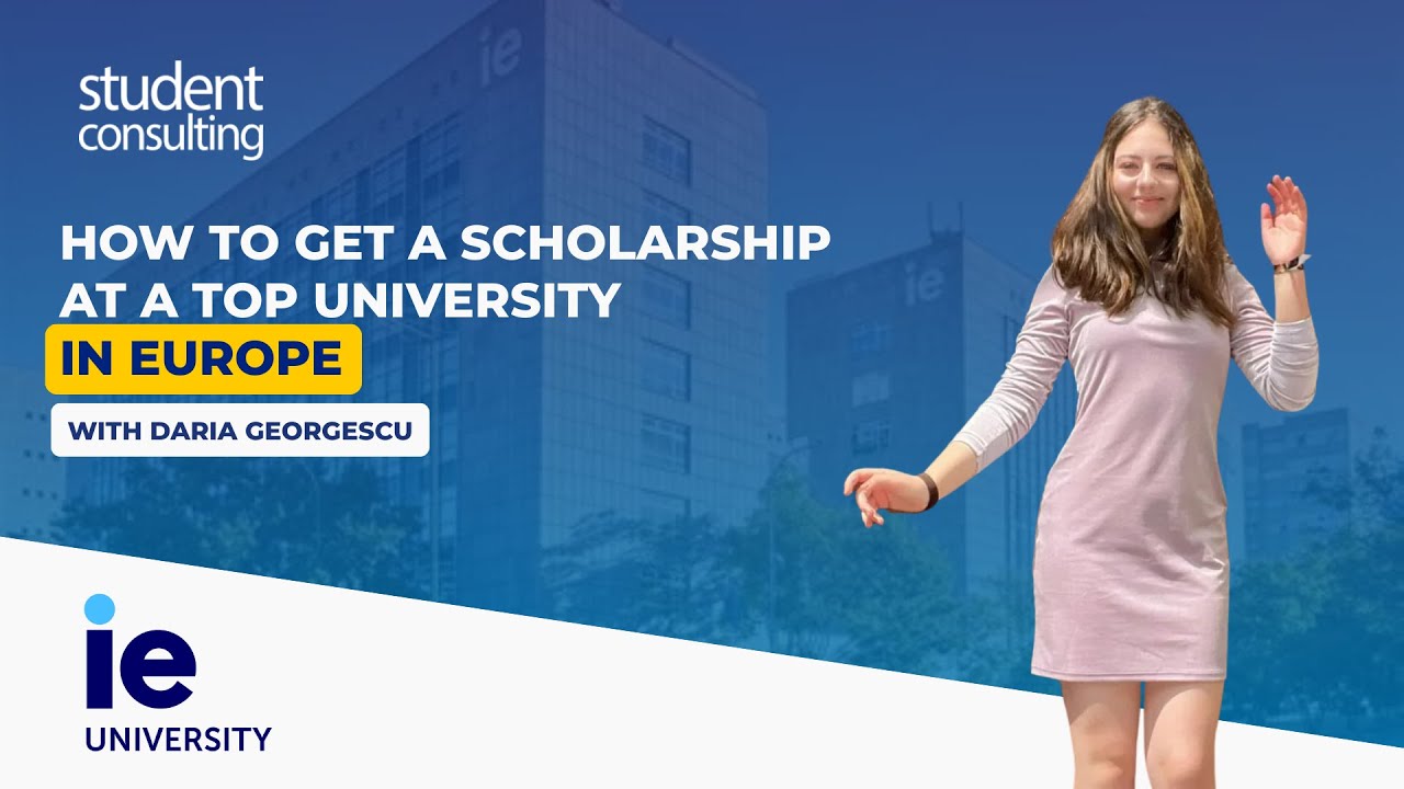 How to Get a Scholarship at a Top European University | IE University | Real Case – 60% Scholarship