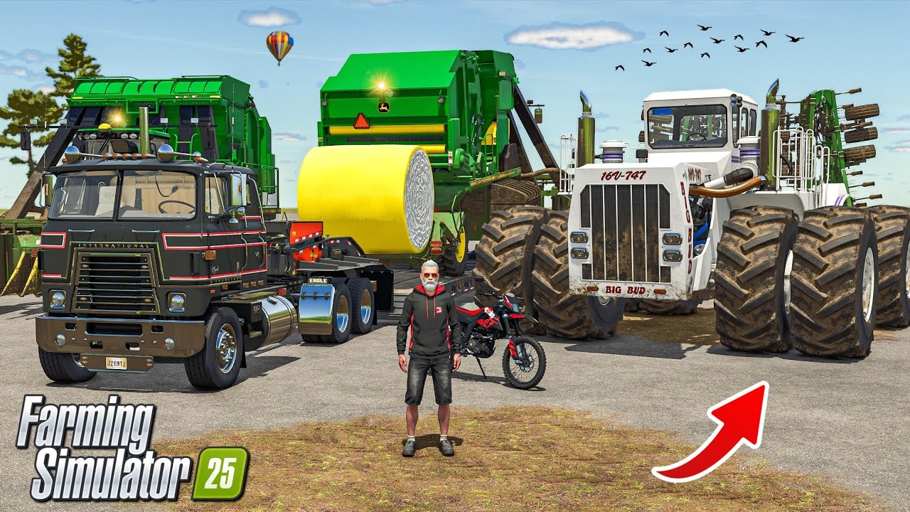 COTTON Bales & Transfer Cotton Technology In Fs25 | Farming Simulator 25 |