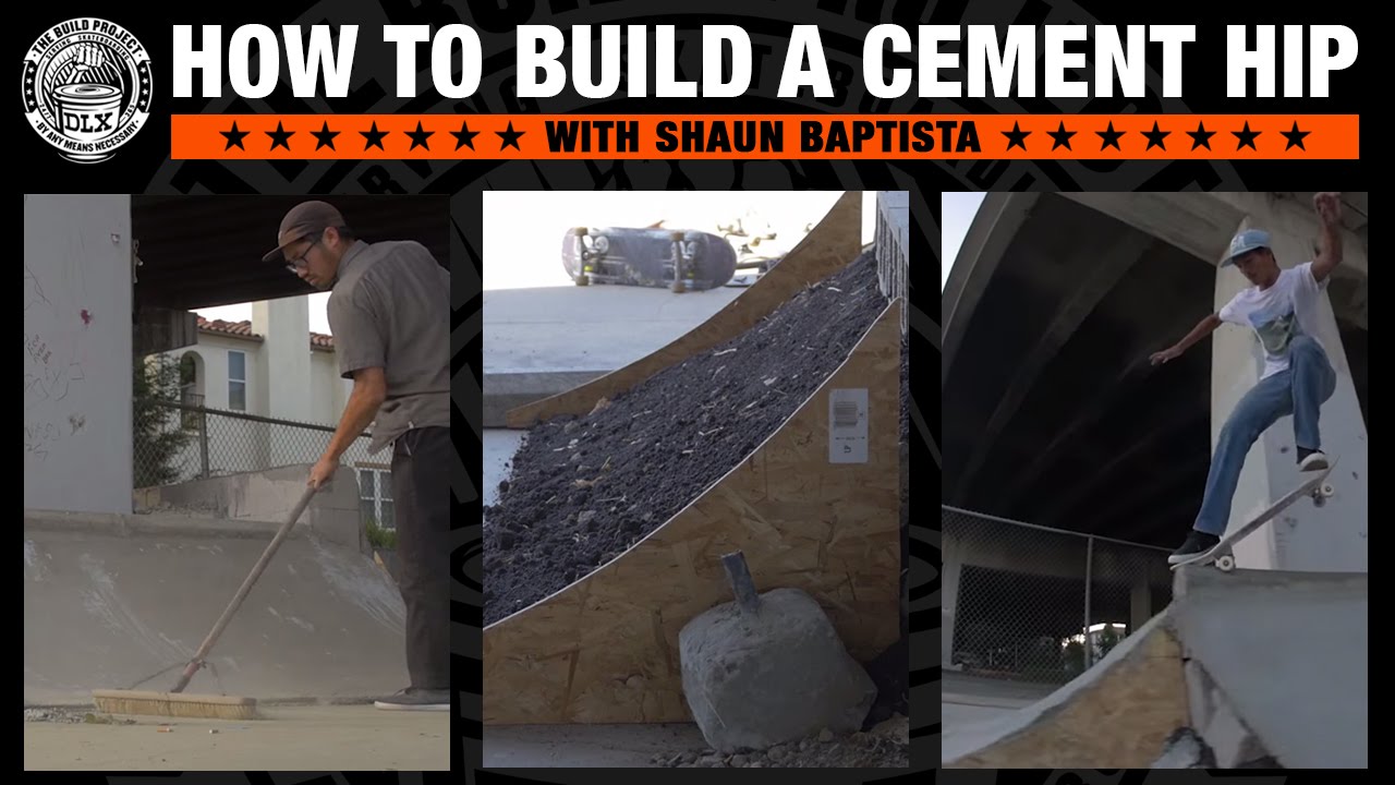 #THEBUILDPROJECT : How To Build a Cement Hip with Shaun Baptista