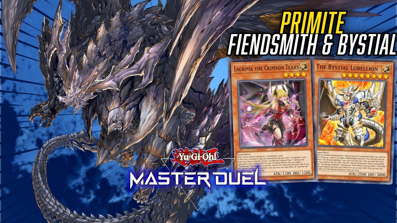 PRIMITE Ft. FIENDSMITH & BYSTIAL | Gameplay + Deck list | Yu-Gi-Oh! Master Duel