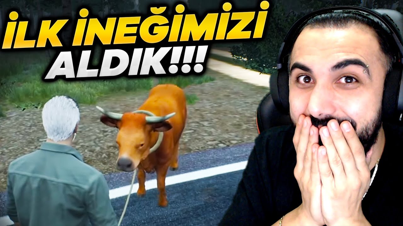 İLK İNEĞİMİZİ ALDIK VE SÜT ÜRETTİK!! EKİPLE RANCH SIMULATOR!!! (Bölüm #2) | Barış Can