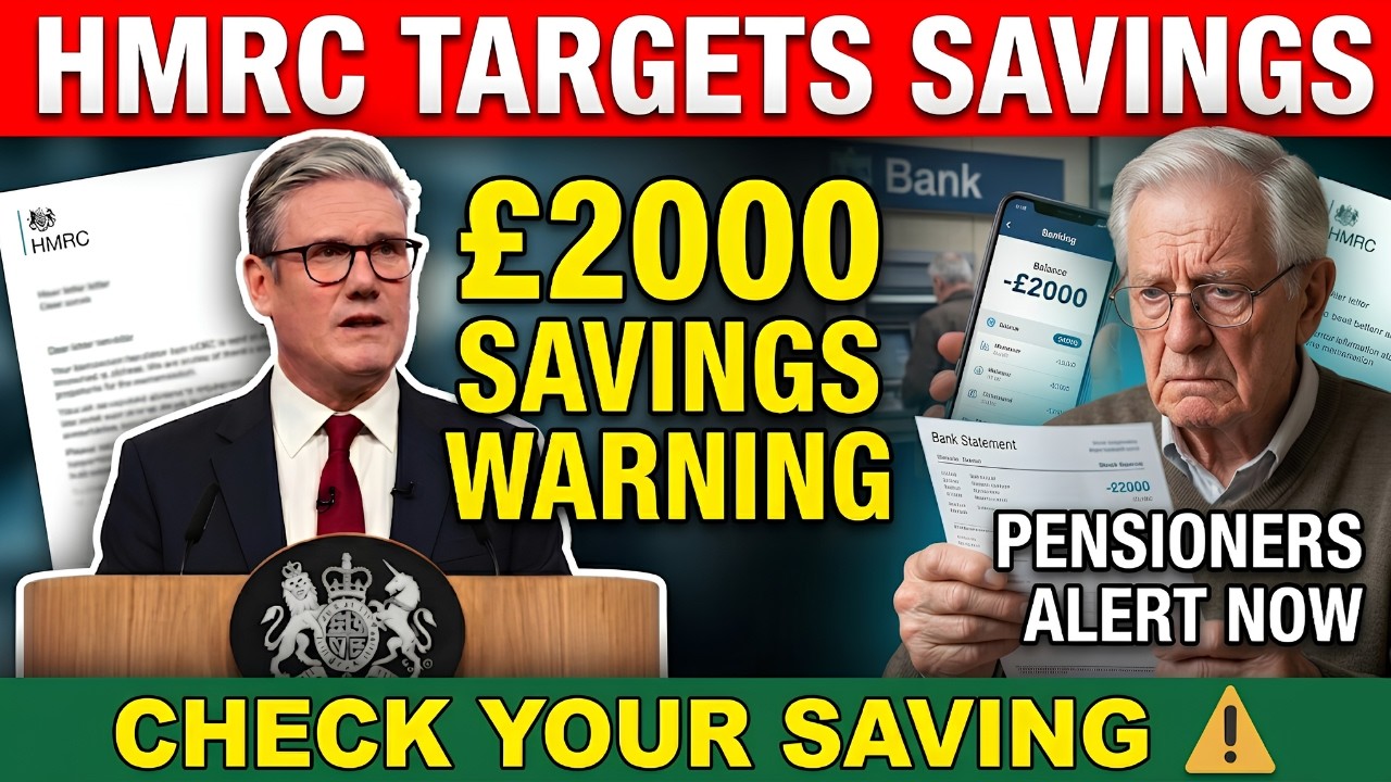 🚨 HMRC Warning for Pensioners With &pound;2,000+ Savings &ndash; Act Before It&rsquo;s Late