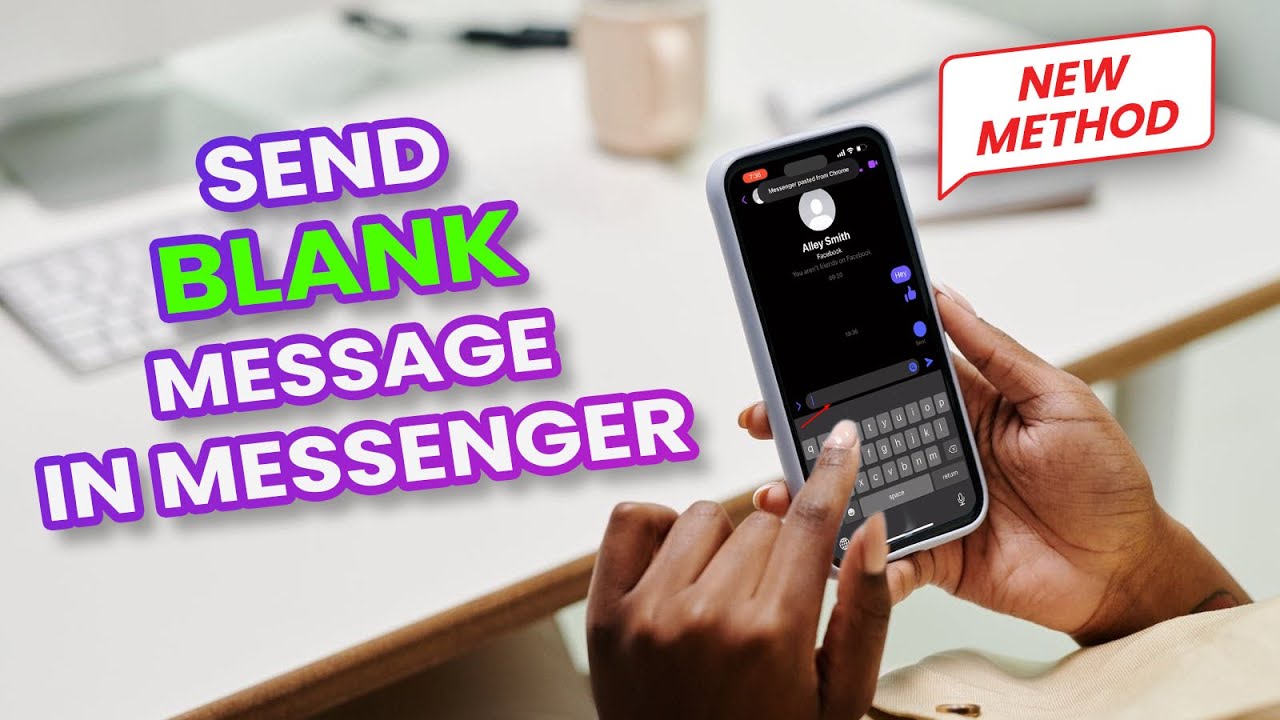 How to send blank message in messenger 2024 | Initial Solution