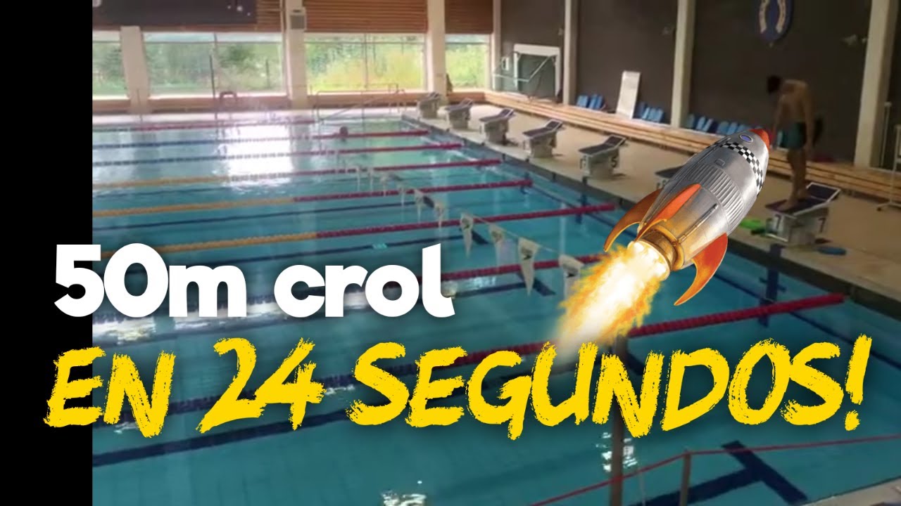 C&oacute;mo NADAR 50 mts CROL en 24 segundos/ C&oacute;mo NADAR R&Aacute;PIDO