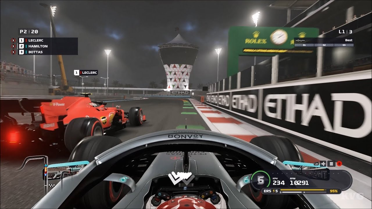 F1 2019 - Lewis Hamilton Gameplay (PC HD) [1080p60FPS]