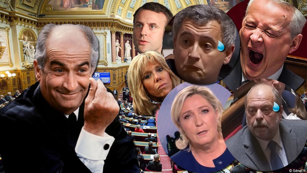 Louis De Funès VS Les Guignols de la Politique