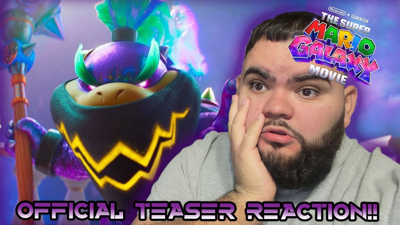 This 'SUPER MARIO GALAXY' Teaser LOOKS INSANE!! (Teaser Clip REACTION!!)