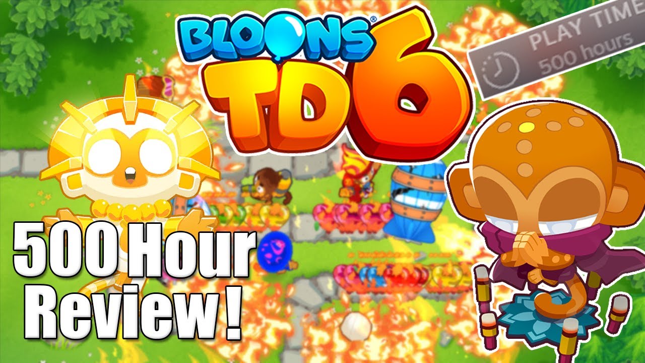 Bloons Tower Defense 6 - 500 Hour Review! (Best TD Ever?)