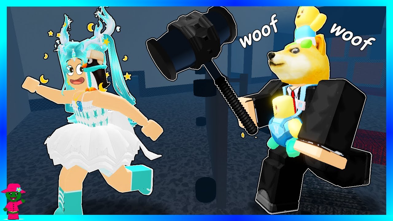 HELP!!! There's A MAD DOGE In The Airport!  (Roblox Flee The Facility)