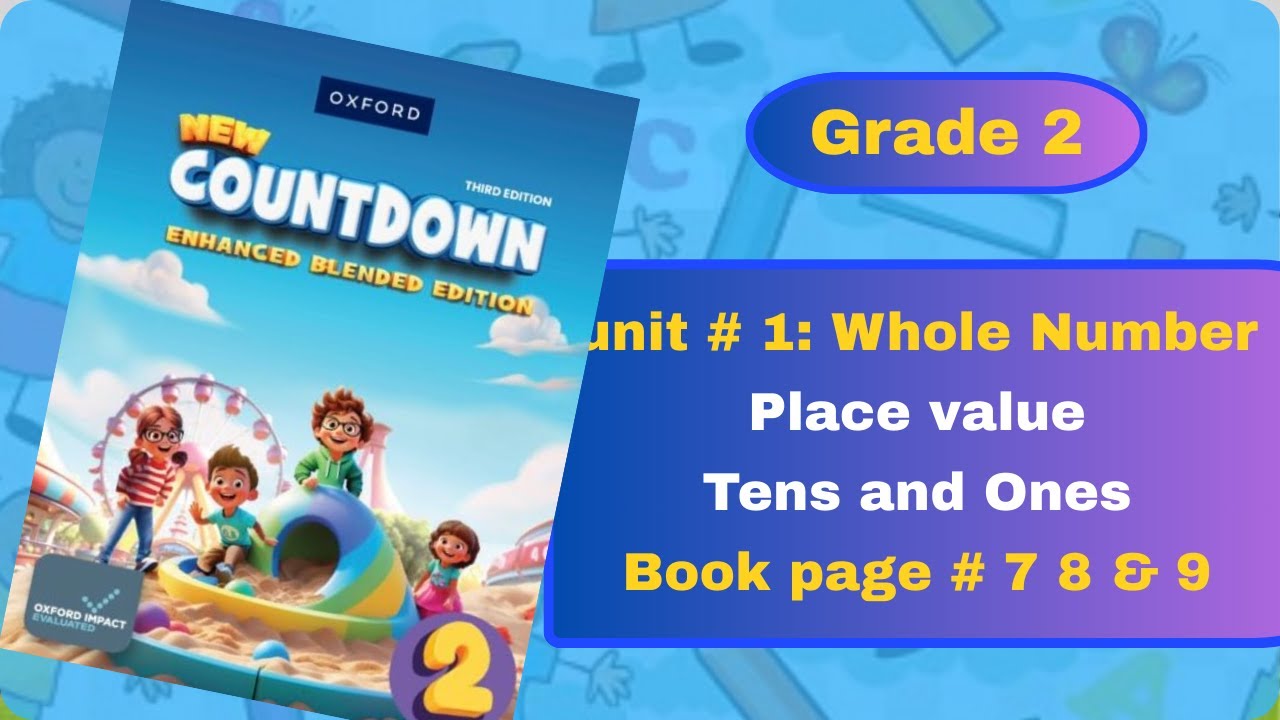 Chapter 1 | Page No 7 8 & 9 | New Oxford Countdown | Grade 2