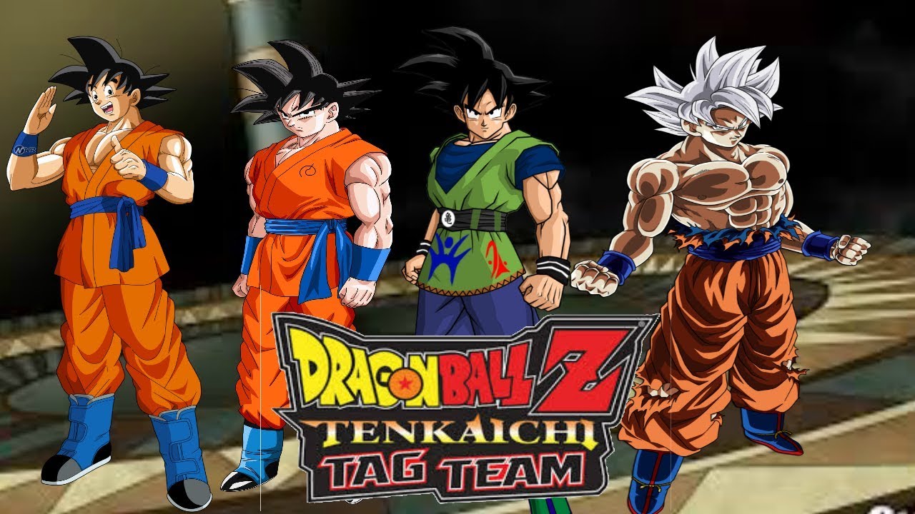 TODAS Las TRANSFORMACIONES y VERSIONES de GOKU En Dragon Ball Z Tenkaichi TAG TEAM - [MOD] + Link