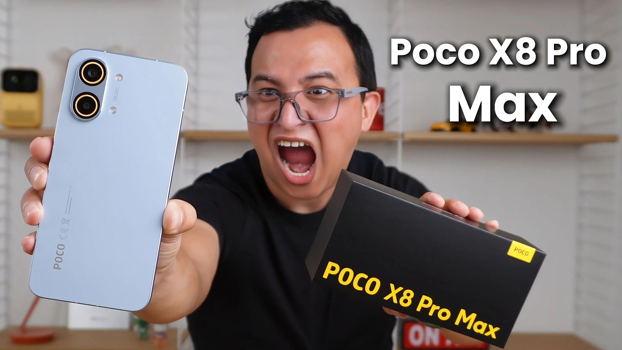 Распаковка POCO X8 Pro Max / Просто потрясающе!!!