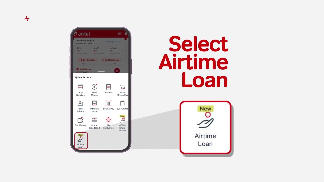 Airtime Loans Now On MyAirtel App