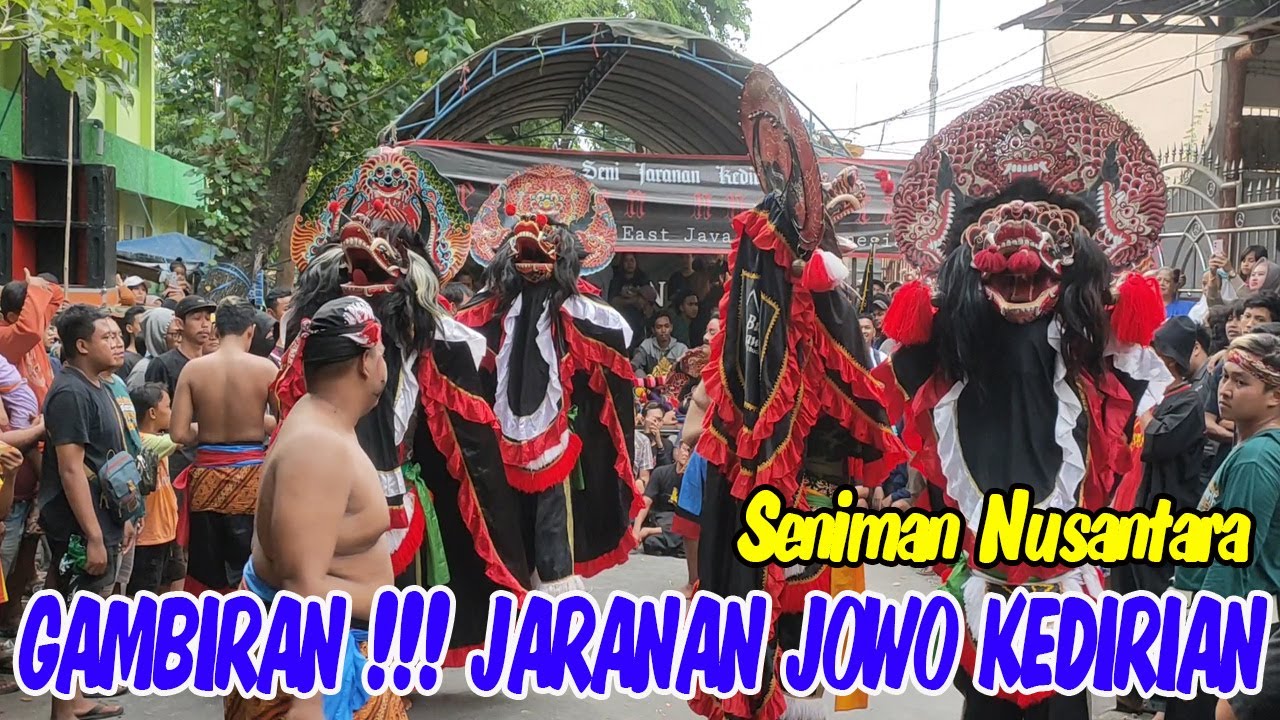 GAMBIRAN ❌ JARANAN JOWO KEDIRIAN Rampok Singo Barong SENIMAN NUSANTARA Live Kemasan Kediri