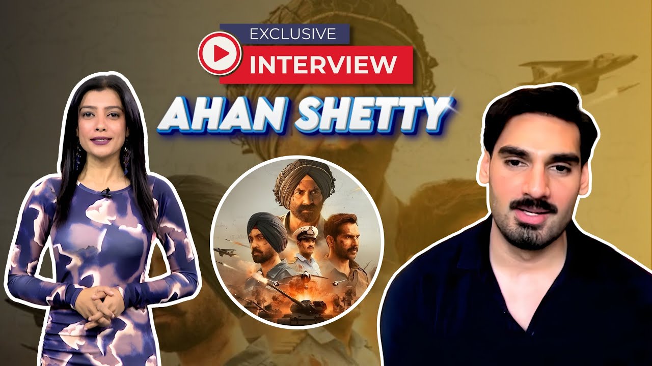 Ahan Shetty on Diljit Dosanjh, his father Suniel Shetty and Border 2 | Exclusive Interview
