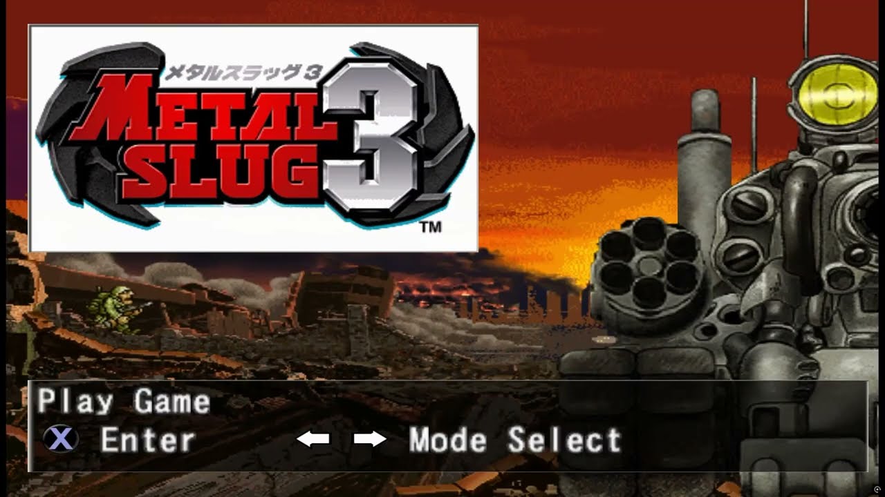 Metal Slug 3 - Full Game - PS2