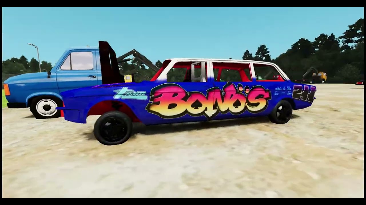 This is beamng banger racing!
