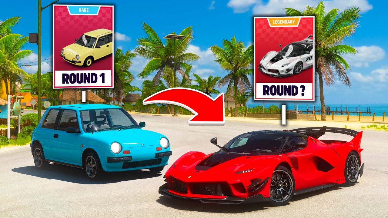 Forza, But Our Budget DOUBLES Every Round!