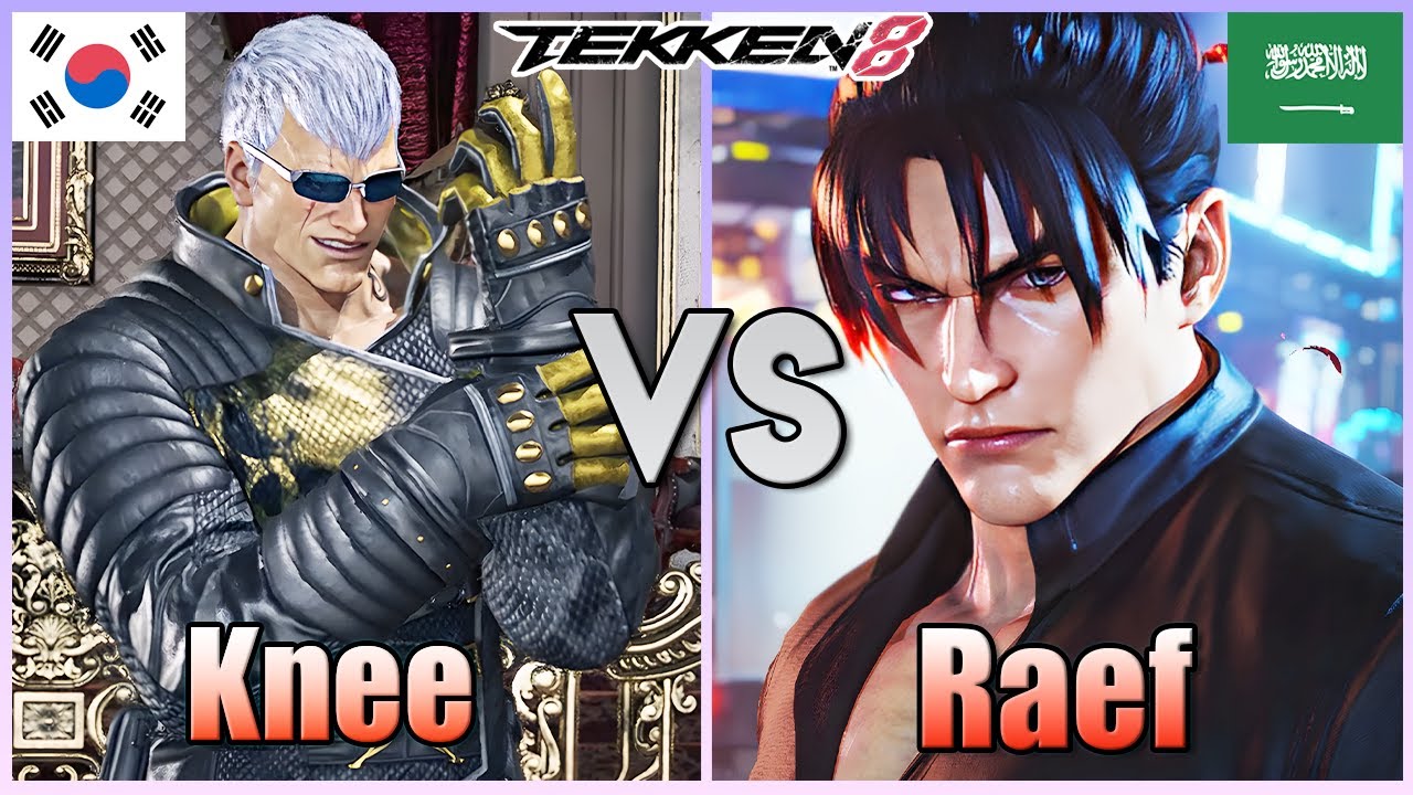 Tekken 8  ▰  Knee (Bryan) Vs Raef (Jin Kazama) FT.05 ▰ Player Match