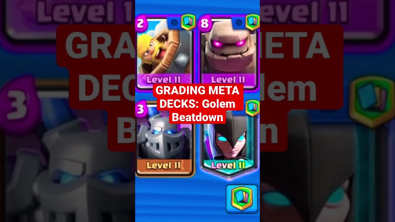 Насколько хороша система Golem Beatdown в Clash Royale? 🗿