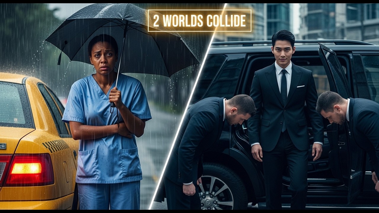 She Thought He Was Just a Taxi Driver… Until His Mafia Bodyguards Arrived