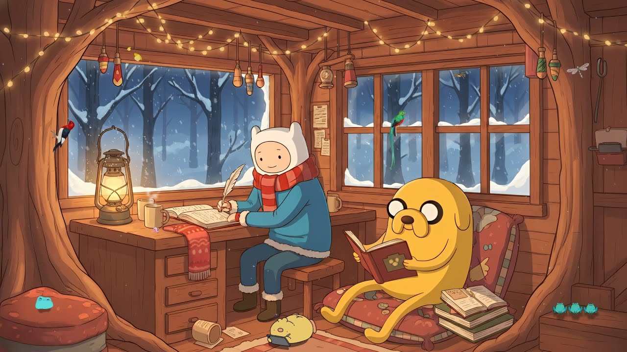 Lofi Winter Study 📖 Relaxing beats for your creative flow