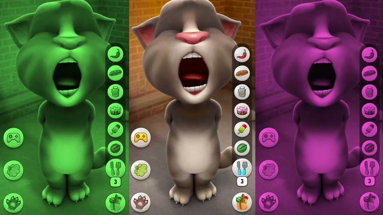 Talking Tom Cat Funny Gameplay 