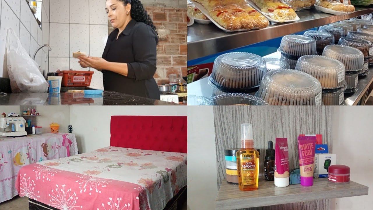 Tentando seguir em frente mesmo com muitas dores/ Fui no mercado + arrumei meu quarto #vlog 