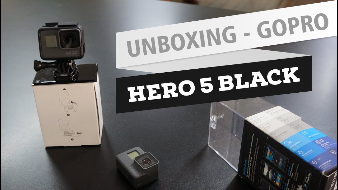 Unboxing - GoPro Hero 5 Black