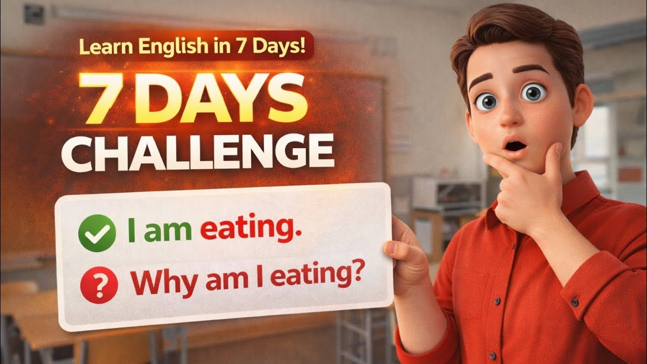 🔥 Speak English Fast | 7 Days Challenge | I Am Formula Practice