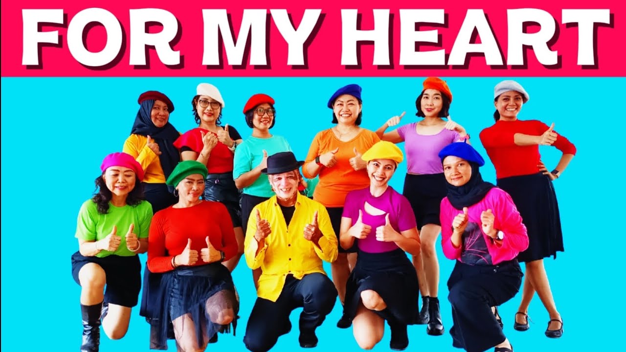 FOR MY HEART | Line Dance | Choreo by VEE TRIAS, SWESTY, MITHA & MAMEK  | January 2026