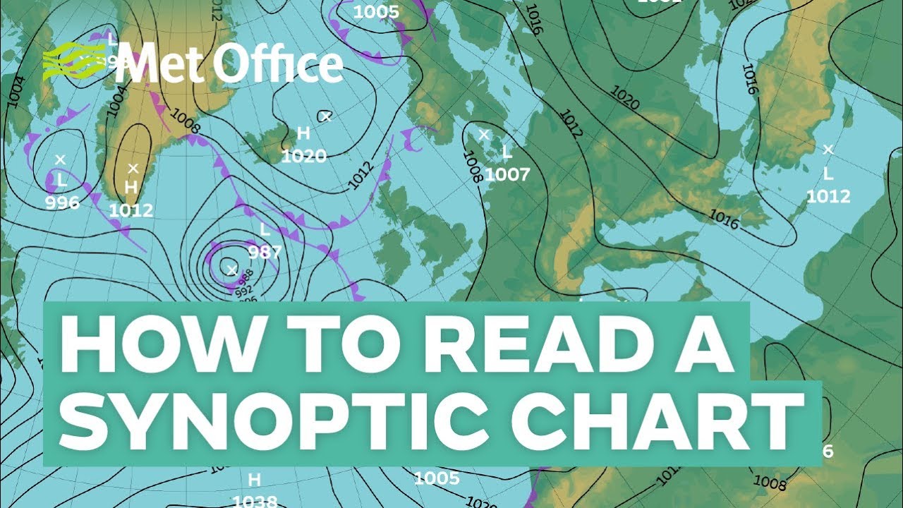 How to read a synoptic weather chart