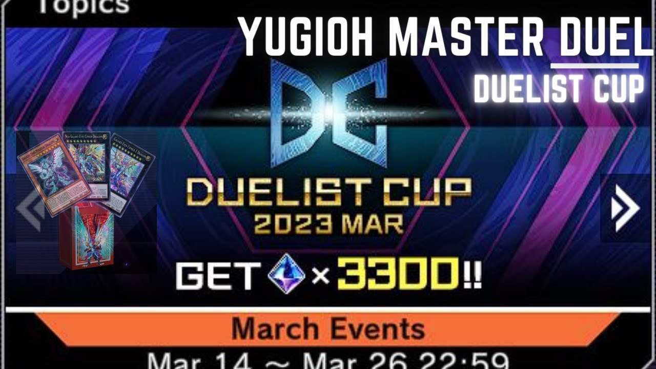 Yugioh Master Duel Duelist Cup March 2023! Galaxy-Eyes XYZ Meta Deck Battles!