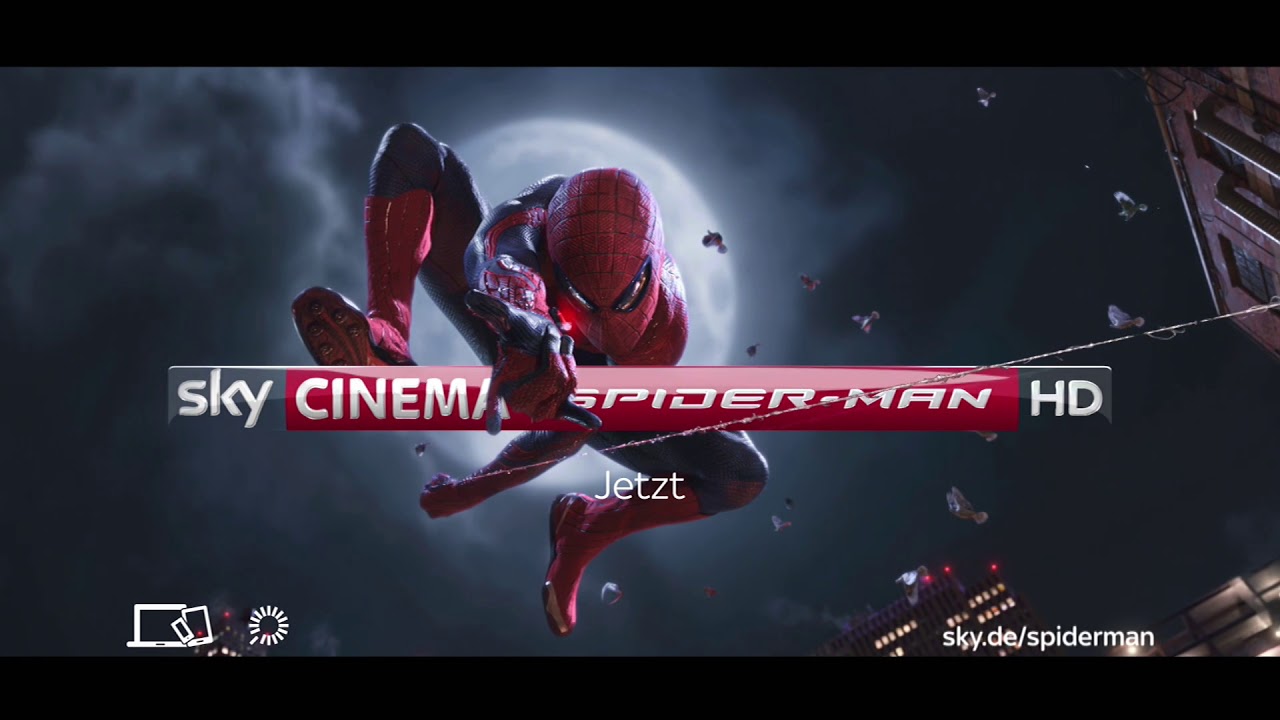 Sky Cinema Spider-Man HD Germany - Idents & Advert June 2018 [King Of TV Sat]