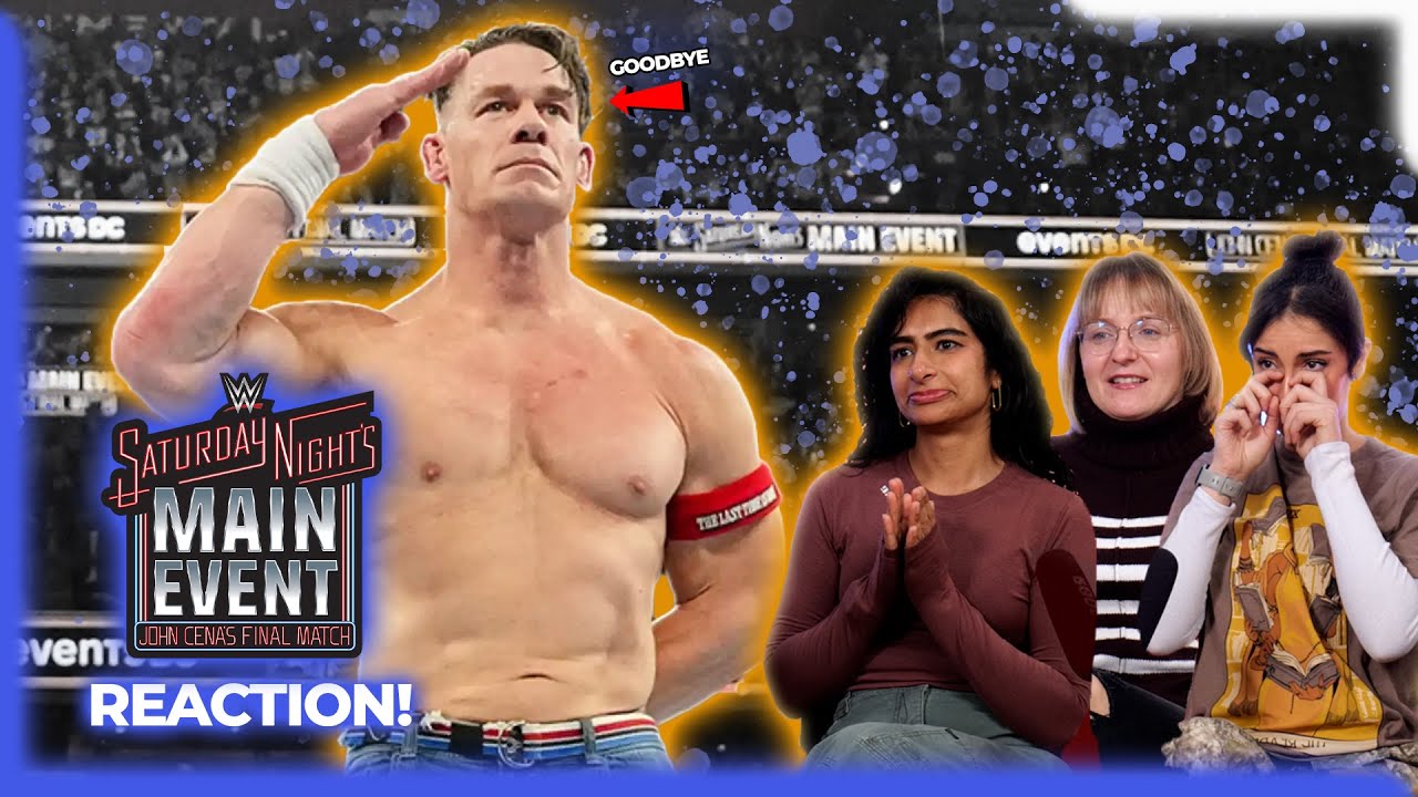 Saying Goodbye to John Cena | The Girls React to Cena's Last Match at #WWE SNME | December 13, 2025
