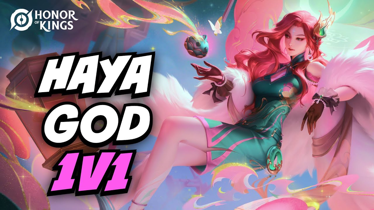 LA DIOSA DE LOS 1V1 EN HONOR OF KINGS | HAYA GAMEPLAY